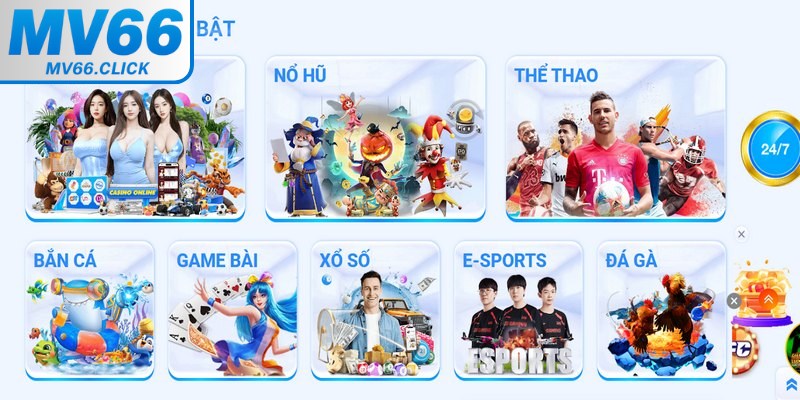 Tham gia trải nghiệm cùng MV66 với kho game bắt trend